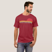 Train Retro Style T-shirt (Voorkant volledig)