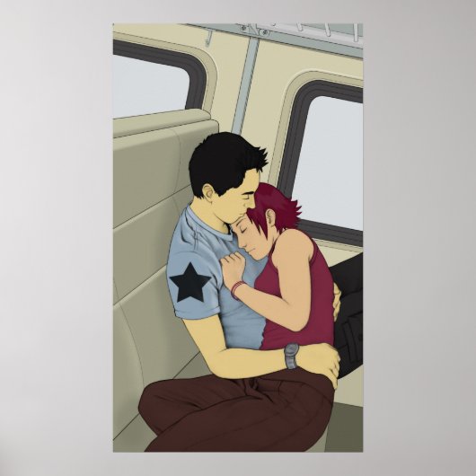 Train Ride Print (Voorkant)