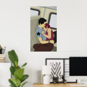 Train Ride Print (Thuiskantoor)