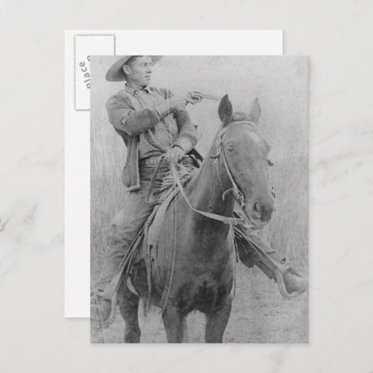 Train Robber zal "Dixon" Roberts Briefkaart (Voorkant / Achterkant)