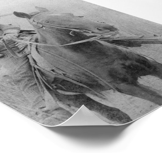 Train Robber zal "Dixon" Roberts Poster (Hoek)