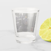 Train schotglas shot glas (Achterkant)