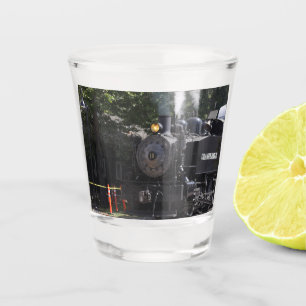 Train schotglas shot glas