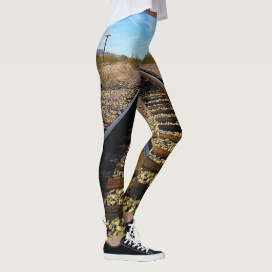 Train-spoor naar geluk leggings (Rechts)