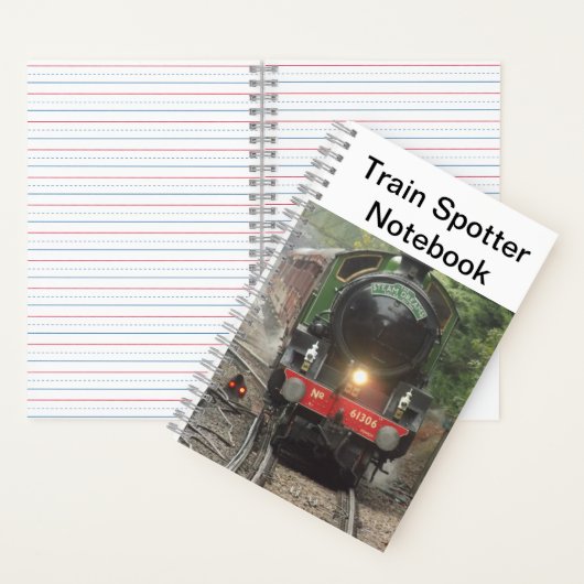 Train Spotter Spiral Notitieboek (Binnen)