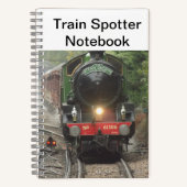 Train Spotter Spiral Notitieboek (Voorkant)