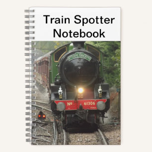 Train Spotter Spiral Notitieboek
