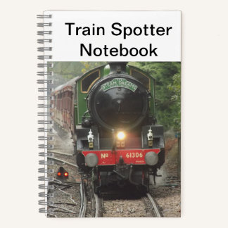 Train Spotter Spiral Notitieboek