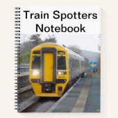 Train Spotters Spiral Notebook Notitieboek (Voorkant)