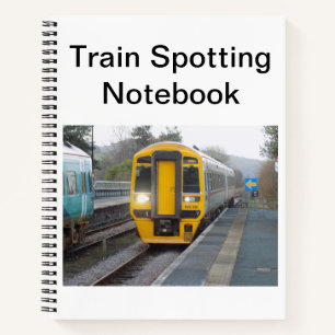 Train Spotters Spiral Notebook Notitieboek