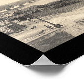 Train Station Keokuk Foto 1907 Poster (Hoek)