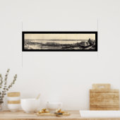 Train Station Keokuk Foto 1907 Poster (Keuken)