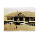 Train Station, Long Beach, Long Island, NY  Magneet (Horizontaal)
