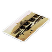 Train Station, Long Beach, Long Island, NY  Magneet (Linkerzijde)