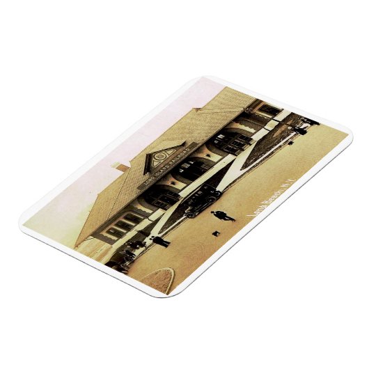 Train Station, Long Beach, Long Island, NY  Magneet (Linkerzijde)