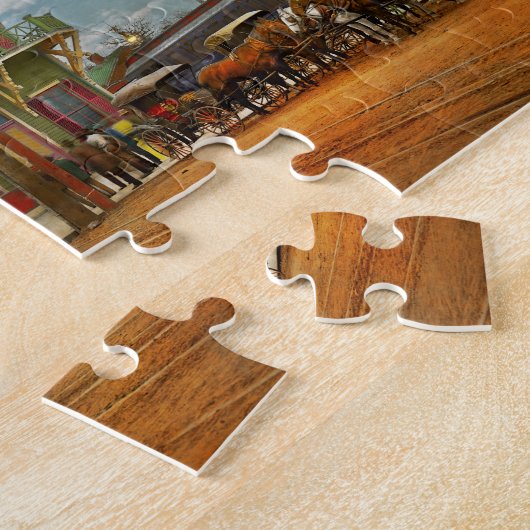 Train Station - The L&N Railroad 1900 Legpuzzel (Zijkant)