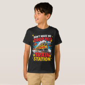 Train Station Yellowstone Take Them Train Conducto T-shirt (Voorkant volledig)