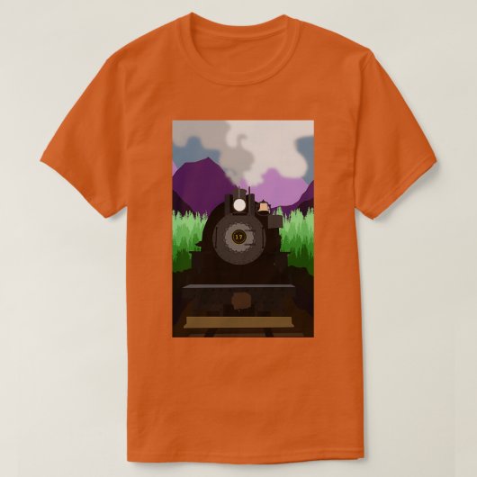 Train Summer T-shirt (Design voorkant)