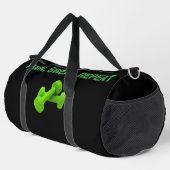 Train Sweat Repeat – Motivational Gym Bag Plunjezak (Rechterhoek)