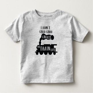 Train T-shirt voor peuters
