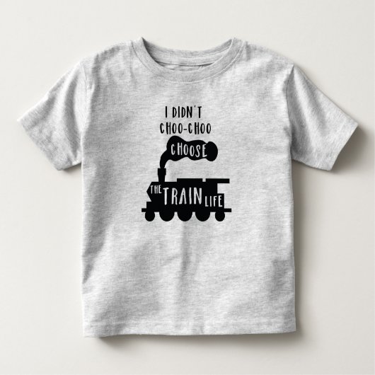 Train T-shirt voor peuters (Voorkant)