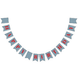 Train thema verjaardagsfeestbanner vlaggetjes