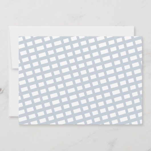 Train Theme Boy Birthday Party Invitation Kaart (Achterkant)