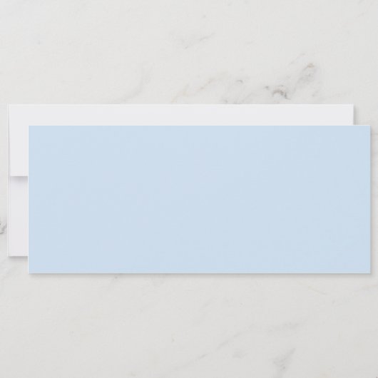 Train Ticket Invite - Blauw Kaart (Achterkant)