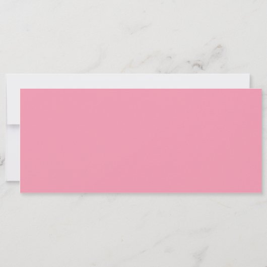 Train Ticket Invite - Roze & bruin Kaart (Achterkant)