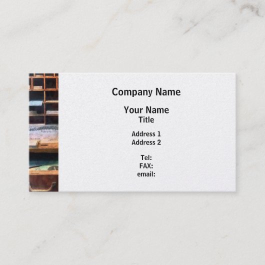 Train Ticket Kantoor - Platinum Finish (Voorkant)