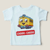 Train Toddler T-shirt (Design voorkant)