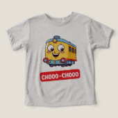 Train Toddler T-shirt (Design voorkant)