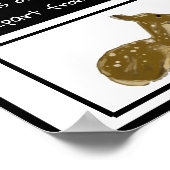 Train Up A Child Woodland Bible Quote Poster (Hoek)