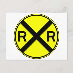 Train van het treinverkeer briefkaart