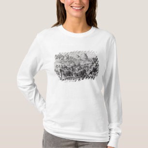 Train van Llamas Laden met Silver T-shirt