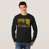 Train Vintage Locomotive Model Railroad Train T-shirt (Voorkant volledig)