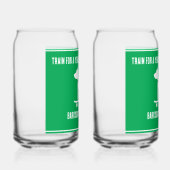 Train voor een jaar Spoil voor een levenslang hond Blikvorm Glas (Rechts)