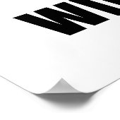 Train voor krijgswinnaars poster (Hoek)