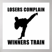 Train voor krijgswinnaars poster (Voorkant)