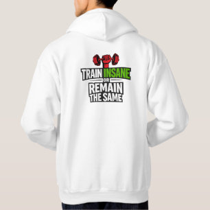 Train Waanzinnig Gym Motivatie T-Shirt