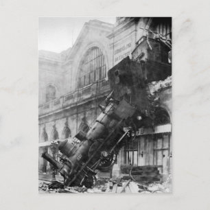 Train Wreak Briefkaart
