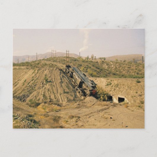 Train Wreck Briefkaart (Voorkant)
