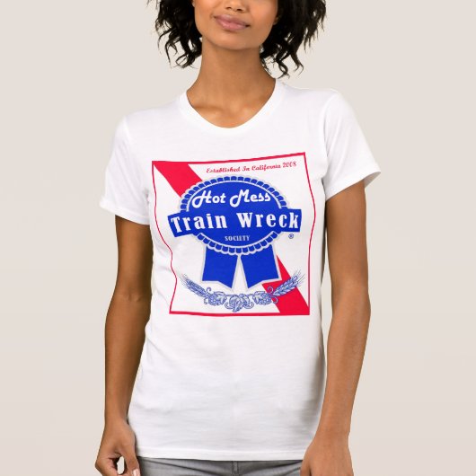 Train-Wreck Society T-shirt (Voorkant)