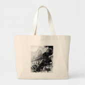 Train Wreck te Montparnasse, 22 oktober 1895 Grote Tote Bag (Voorkant)