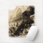 Train Wreck te Montparnasse, 22 oktober 1895 Muismat (Met muis)