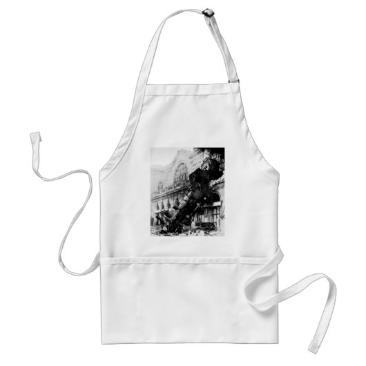 Train Wreck te Montparnasse, 22 oktober 1895 Standaard Schort (Voorkant)