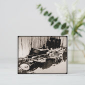 Train Wreck van Harbor Beach Michigan Briefkaart (Staand voorkant)