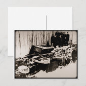 Train Wreck van Harbor Beach Michigan Briefkaart (Voorkant / Achterkant)