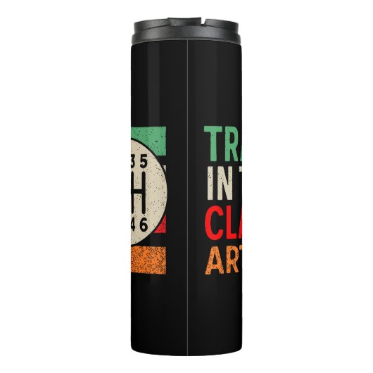 Trained in the Classical Arts Manual Transmission Thermosbeker (Achterkant)