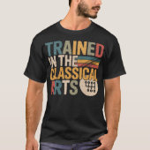 Trained In The Classical Arts Speed Manual T-shirt (Voorkant)